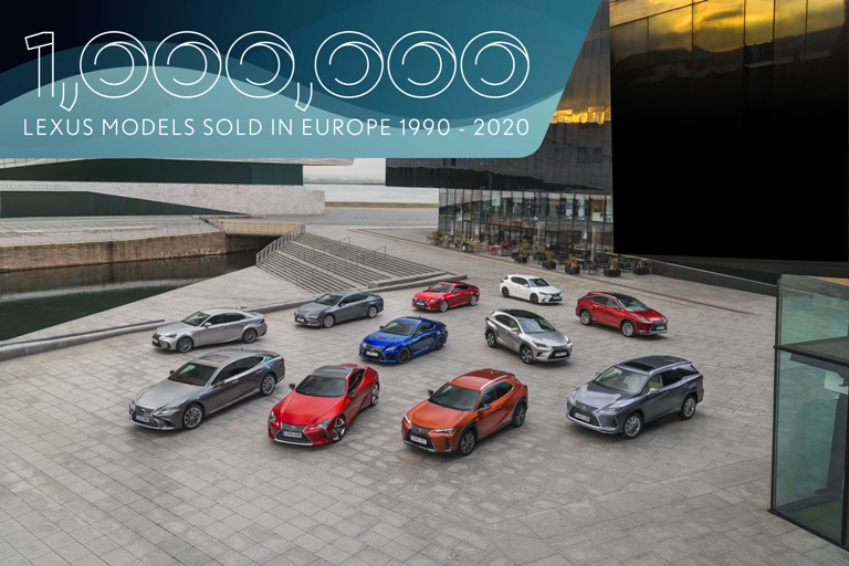 Un milione di volte Lexus in Europa - image 1mlexusineuropev3 on https://motori.net