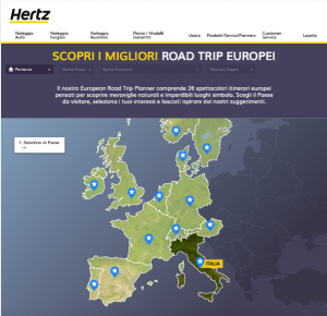 I migliori tour estivi secondo Hertz