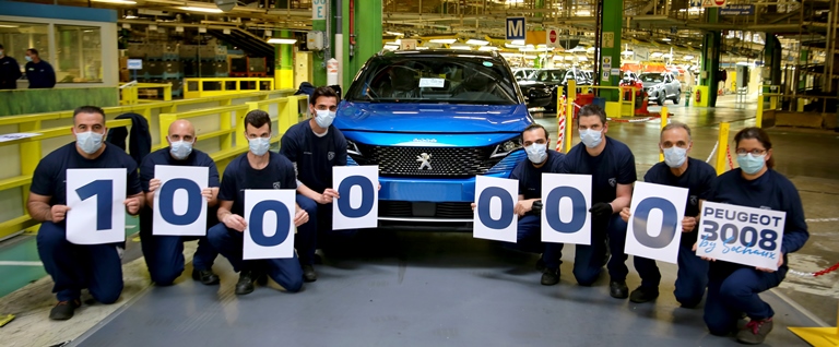Un milione di volte Peugeot 3008 - image  on https://motori.net