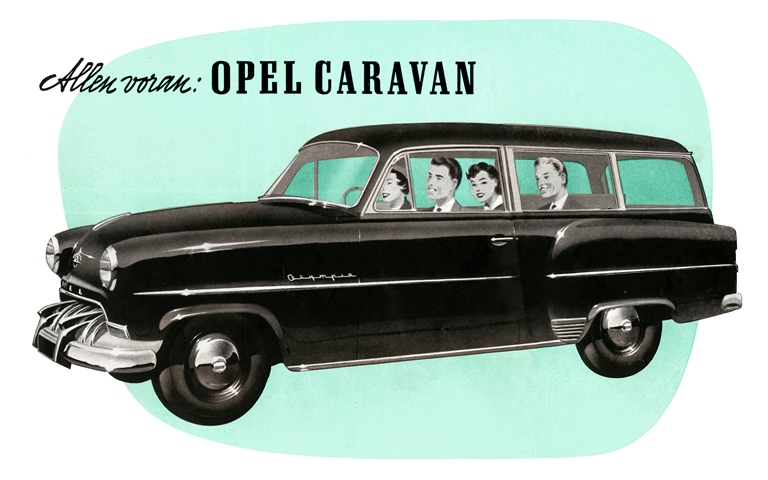 Carlos Tavares al Rally Storico di Monte Carlo - image 1953-Opel-Olympia-Rekord-Caravan on https://motori.net